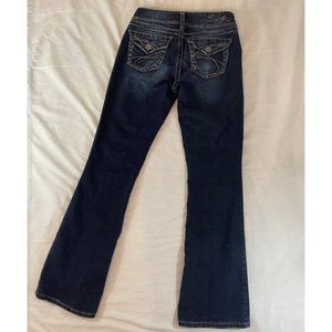 SILVER Jeans Boot Cut Dark Wash Size : W26 /  L32